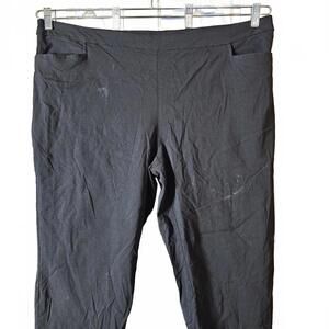 George Women's Black Capri Pants 3X (22W-24W)